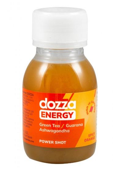 Ovocný energetický drink Spicy orange, DOZZA, 60 ml