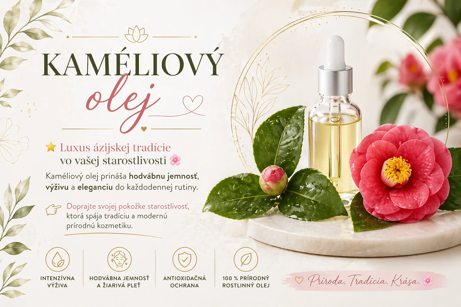 Kaméliový olej natural