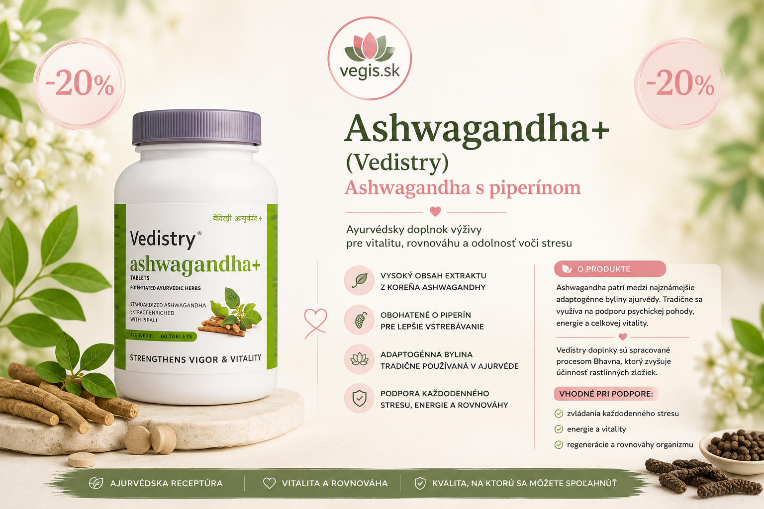 Ashwaganda akcia